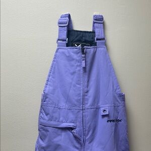 Arctix Kids Insulated Lavender Snow Bibs